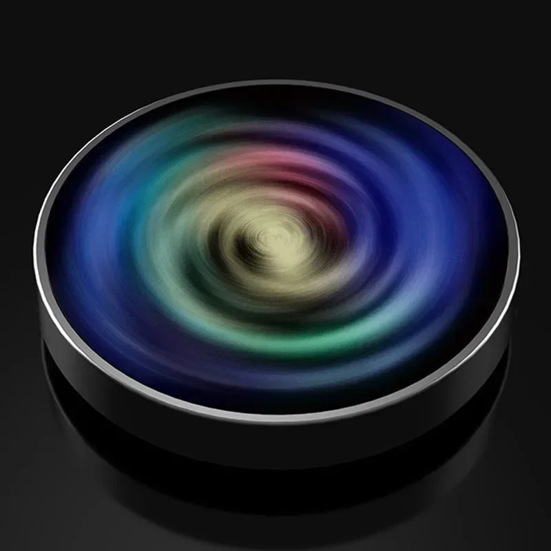 Galaxy Star Spinning Gyroscope Metal Stainless Steel New Cosmic Luminous Desktop Rotation Hand Spinner Desk Toys for Adults Kids