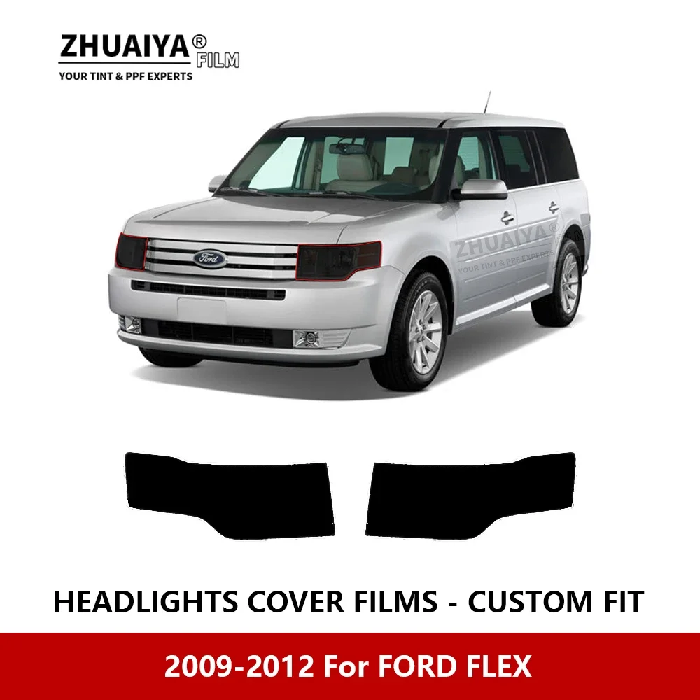 

Для FORD FLEX 2009-2012 Автомобильная внешняя фара против царапин PPF предварительно отрезанная Защитная пленка для ремонта автомобильные наклейки аксессуары