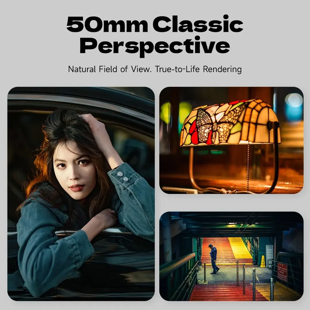 브라이트인 스타 50mm F1.05 풀프레임 수동 초점 인물 사진용 프라임 렌즈 ( E, 캐논 RF, 니콘 Z, 라이카 호환) ⒫ L?마운트