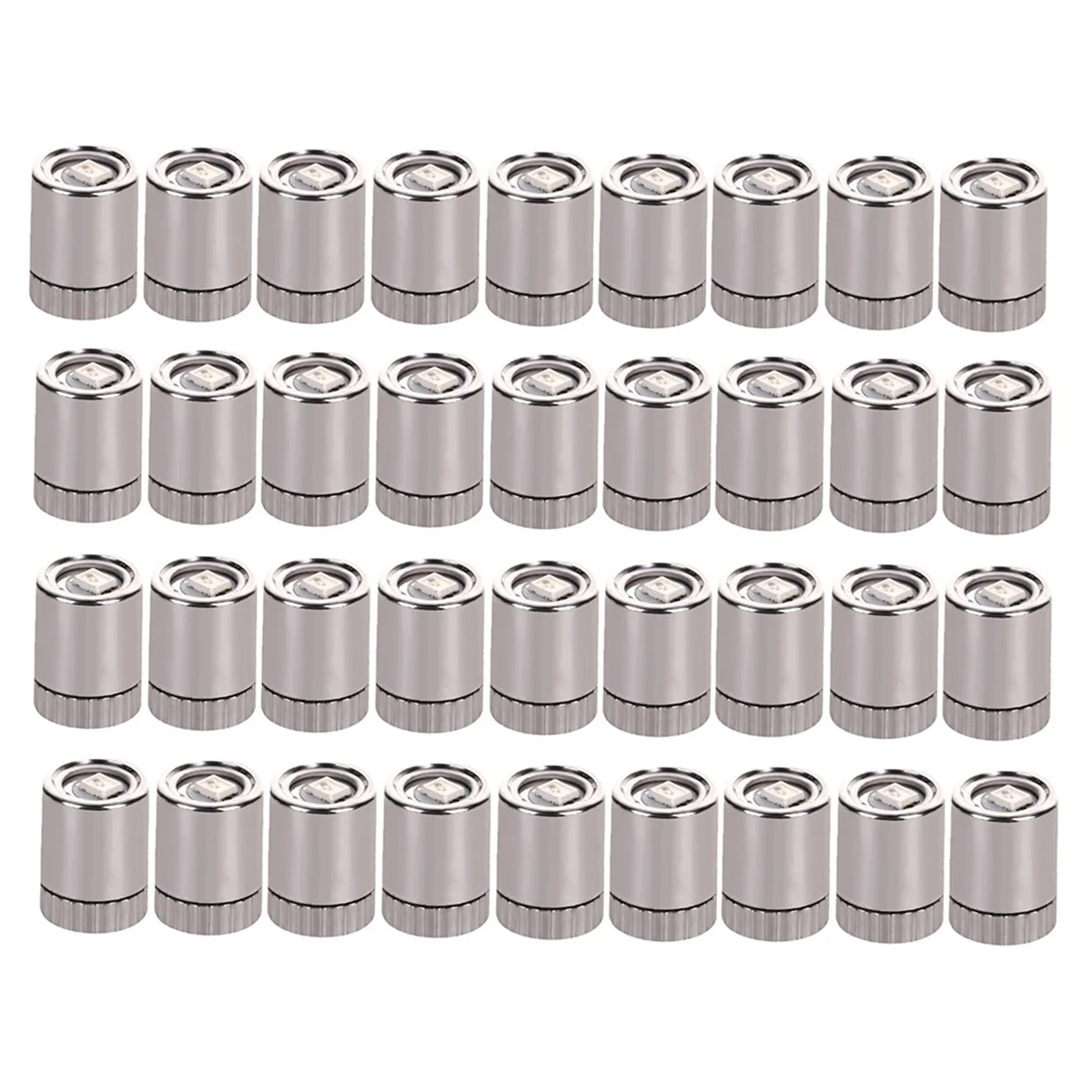 36Pcs Miniature Lights for Dollhouse,Miniature LED Lights for Handcraft,Mini Spot Battery Operated(Warm White)