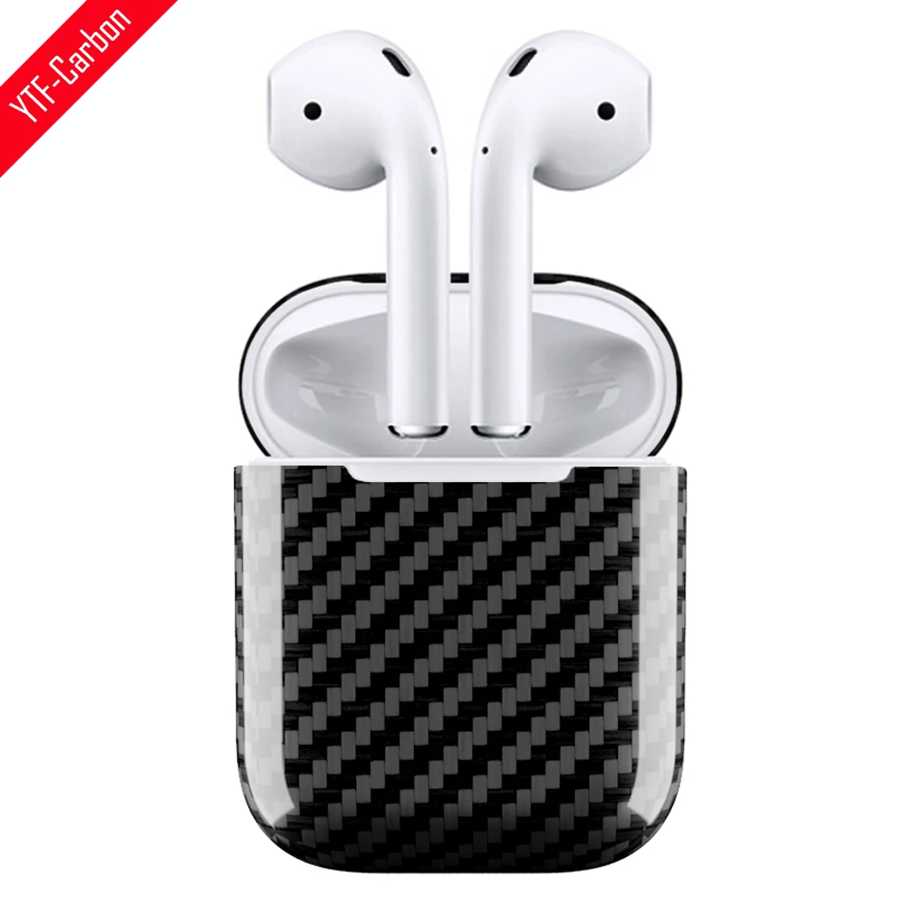 

YTF-штатив из углеродного волокна для AirPods 1 2, проводная зарядка, Беспроводная зарядка, Bluetooth наушники, кожаный чехол для AirPods pro 2