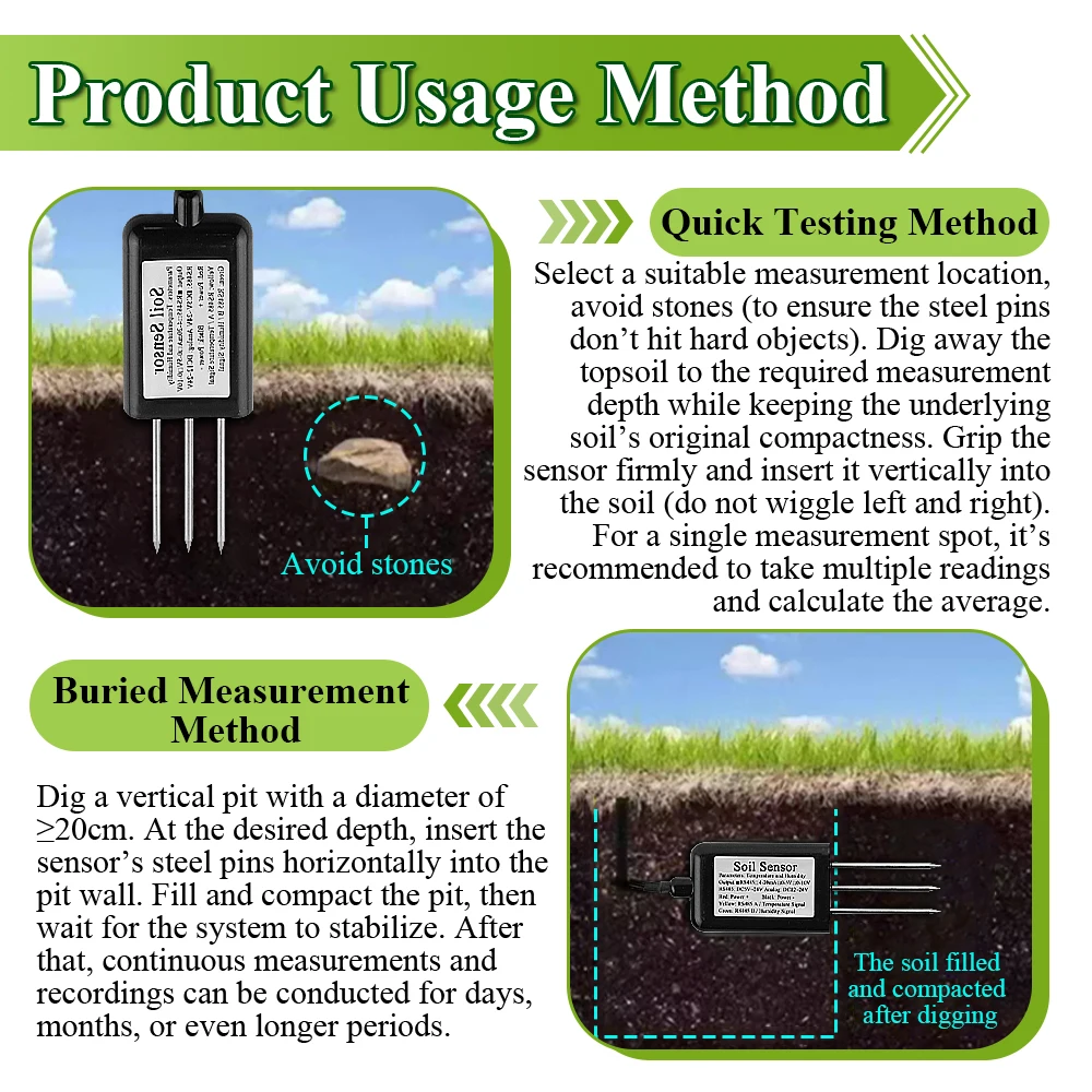 Advanced Environmental Monitoring Sensor with Multi-Output Options