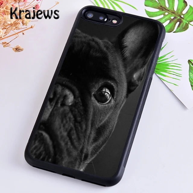 Stylish Black French Bulldog Dog Phone Case Cover