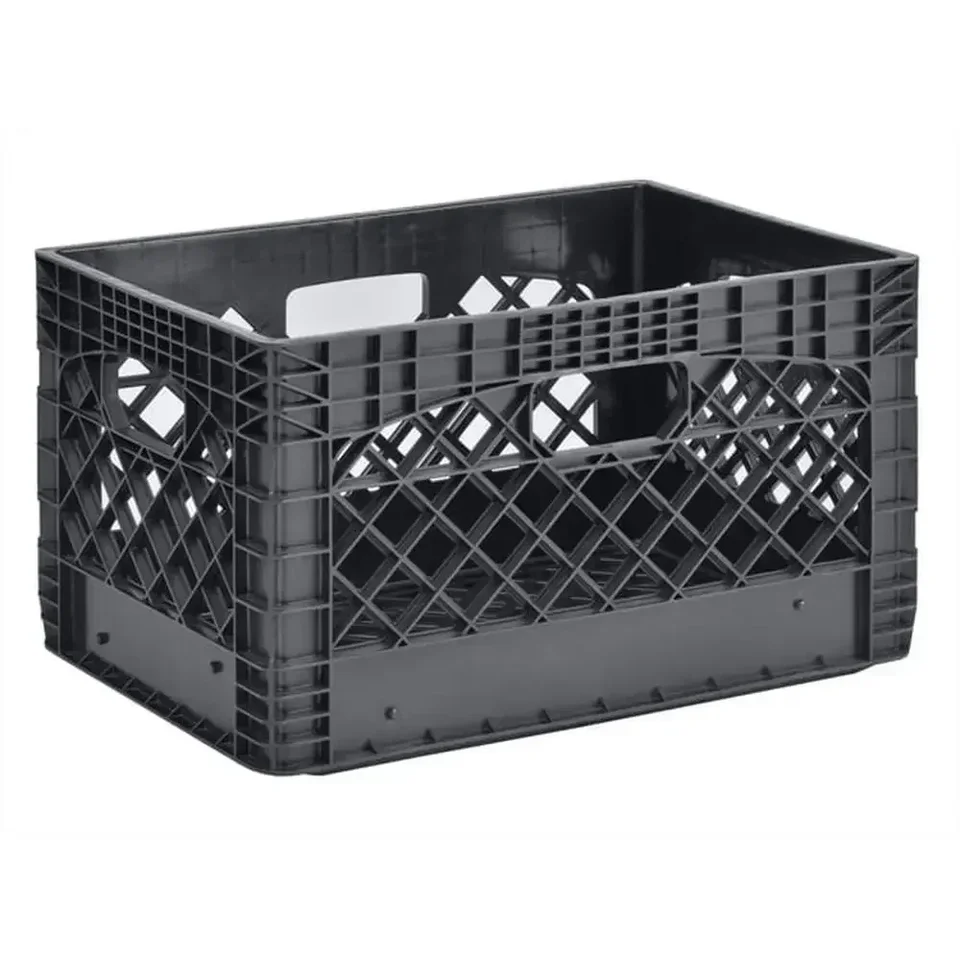 Heavy Duty Stackable Rectangular Dairy Crate