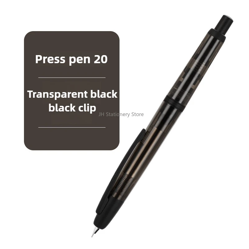 Jinhao 20 Press Füllfederhalter – Ausziehbarer Kugelschreiber-ähnlicher Füller, Extrafein (0,38 Mm)