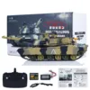 Infrared Combating System 1/24 Heng Long RC Plastic Tank Model Abrams M1M2 3816-2 2.4G Remote Control Battle Toy TH23394 3