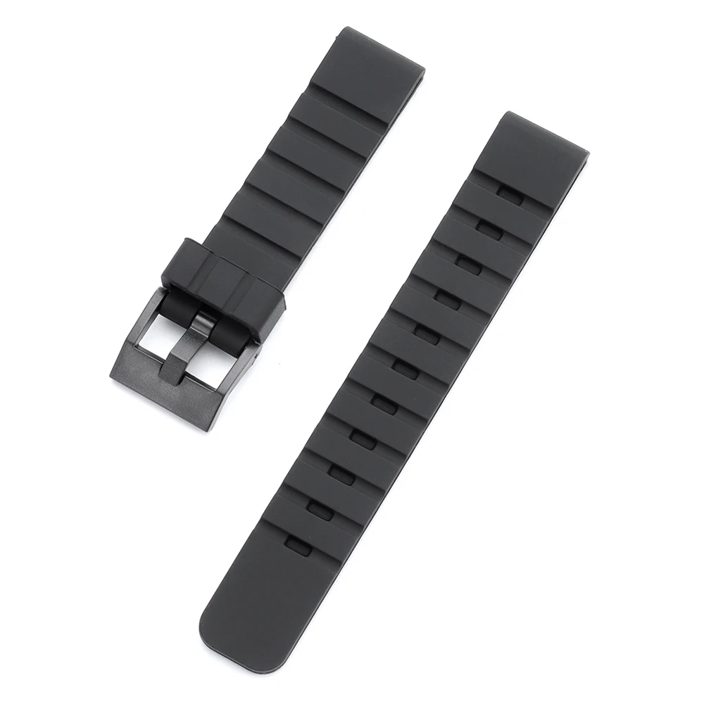 Waterproof Silicone Sport Watchband - Large Size Universal Wristband