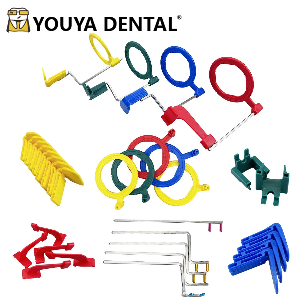 

Dental X-Ray Film Positioning System Dental Lab X ray Position Kit Positioner Holder Locator Dentistry Materials