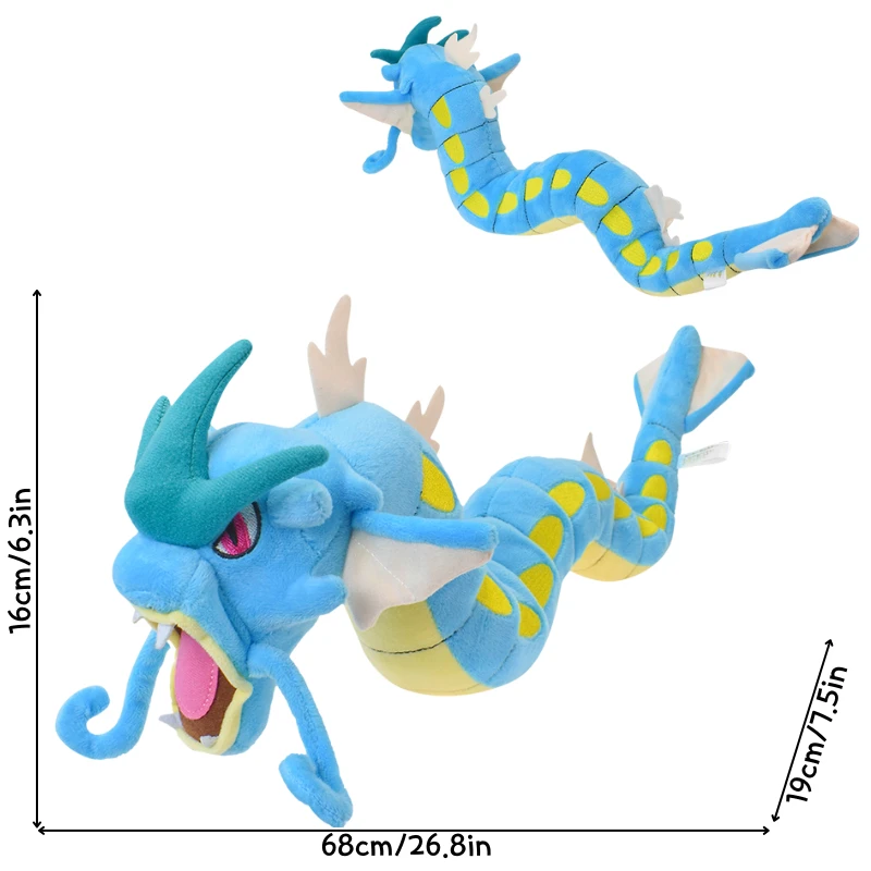Peluche Pokémon Gigante Gyarados Blu e Rosso da 60cm 9 Peluche Pokémon Gigante Gyarados Blu e Rosso da 60cm - immagine 5