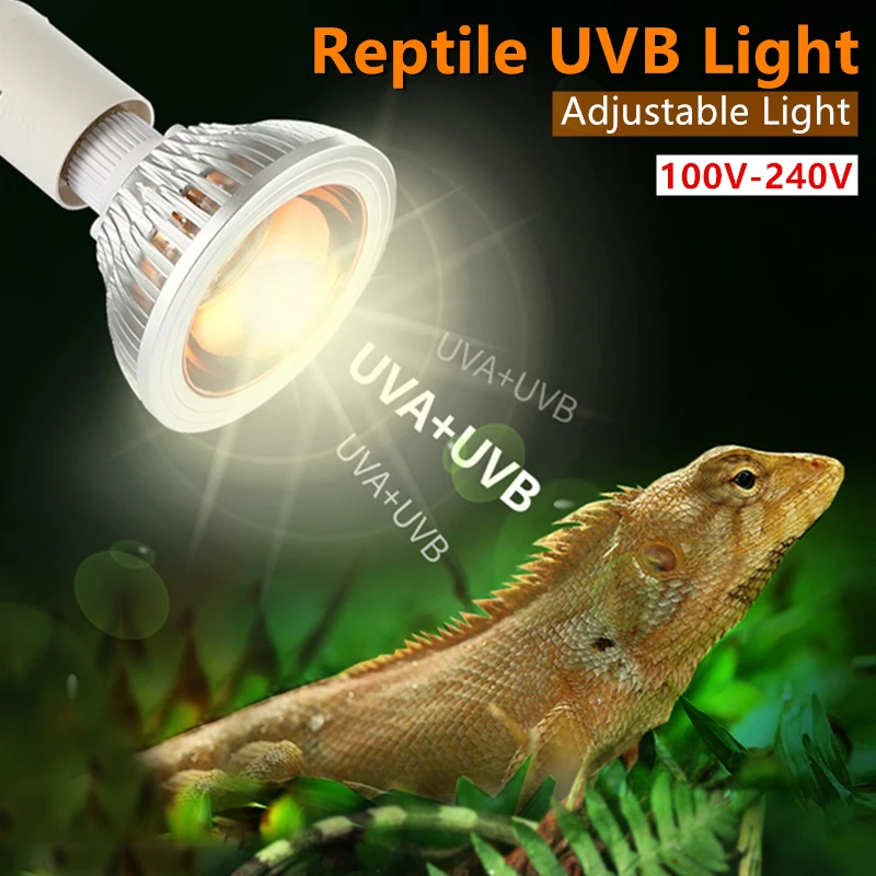 UvbReptileLampLizardAccessoriesTurtleLightBulbForTortoise