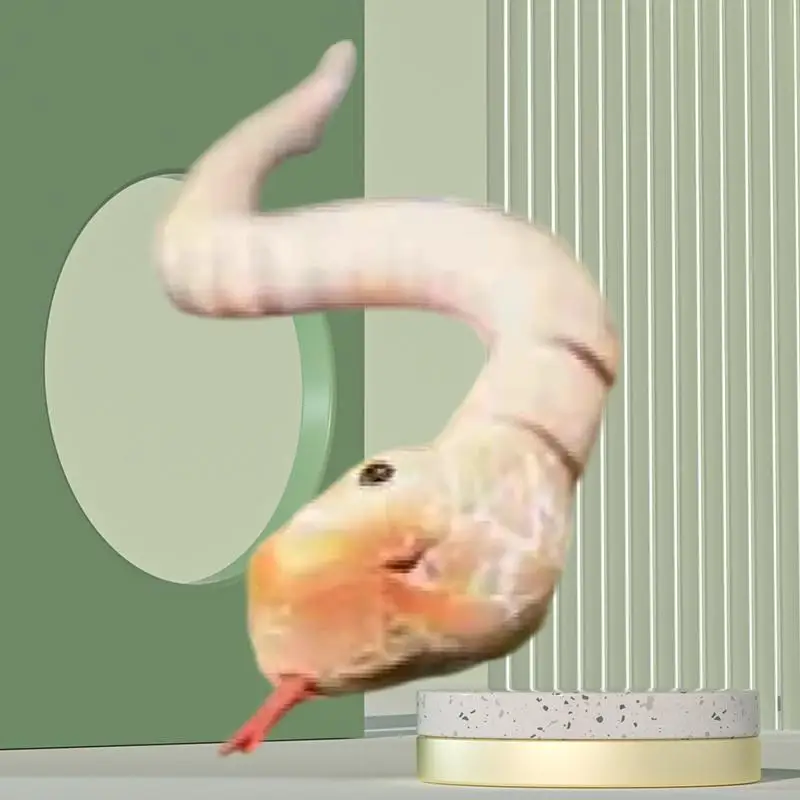 

Unleash the Fun with Unique Red Electric Snake Prank Toy - Remote Control for Endless Entertainment