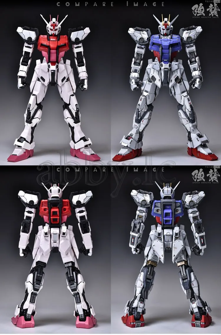 のためのpg 1/60 GAT-X105ストライクMBF-02 aqm/E-X01エール