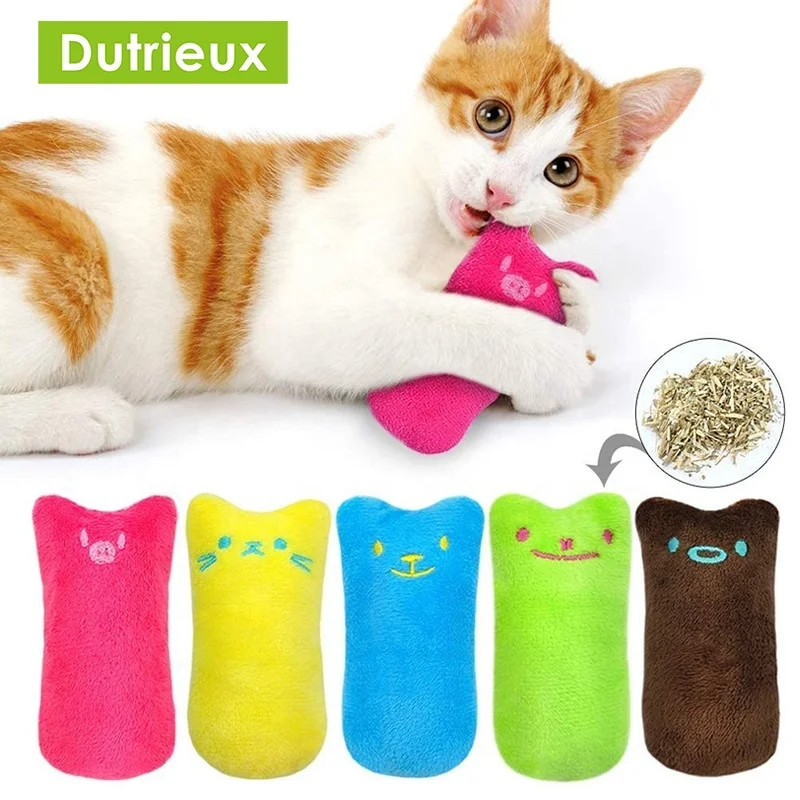 

Environmentally Friendly Fabrics Cute Animal Shaped Cat Nipple Toys Pet Mint Toy Pet Toy Plush Toys Cat Supplies Natural Catnip