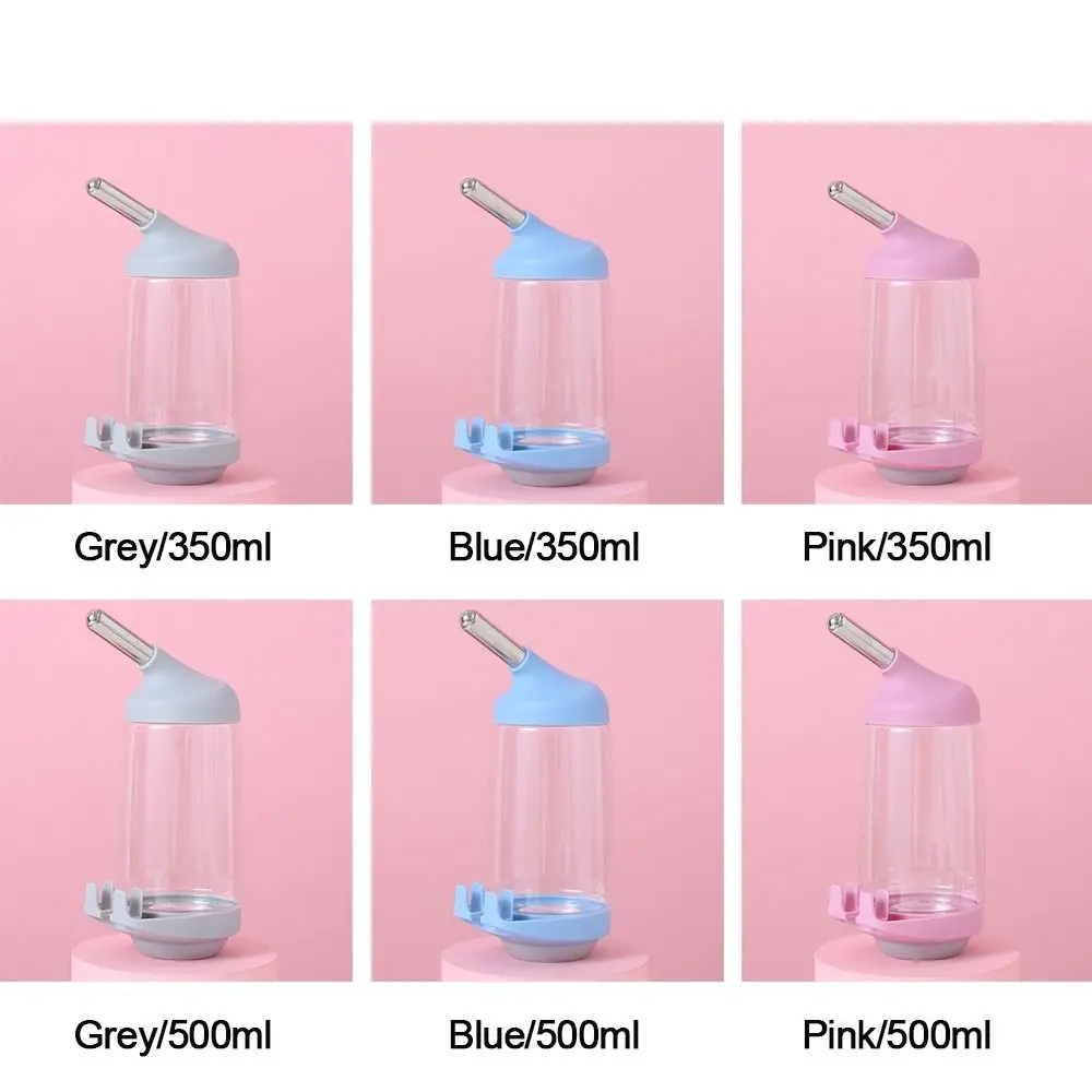 350/500ml Automatic Drinking Water Fountain Pet Dog Guinea Pig Squirrel Rabbit Licking Hanging Water Feeder Bottle pet water feeder