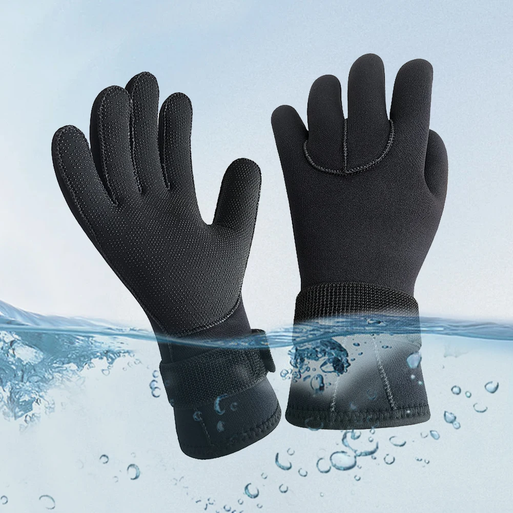 3mm Wetsuit Gloves Anti-Slip Surfing Gloves Thermal Neoprene for Scuba Diving Snorkeling Kayaking Men Women
