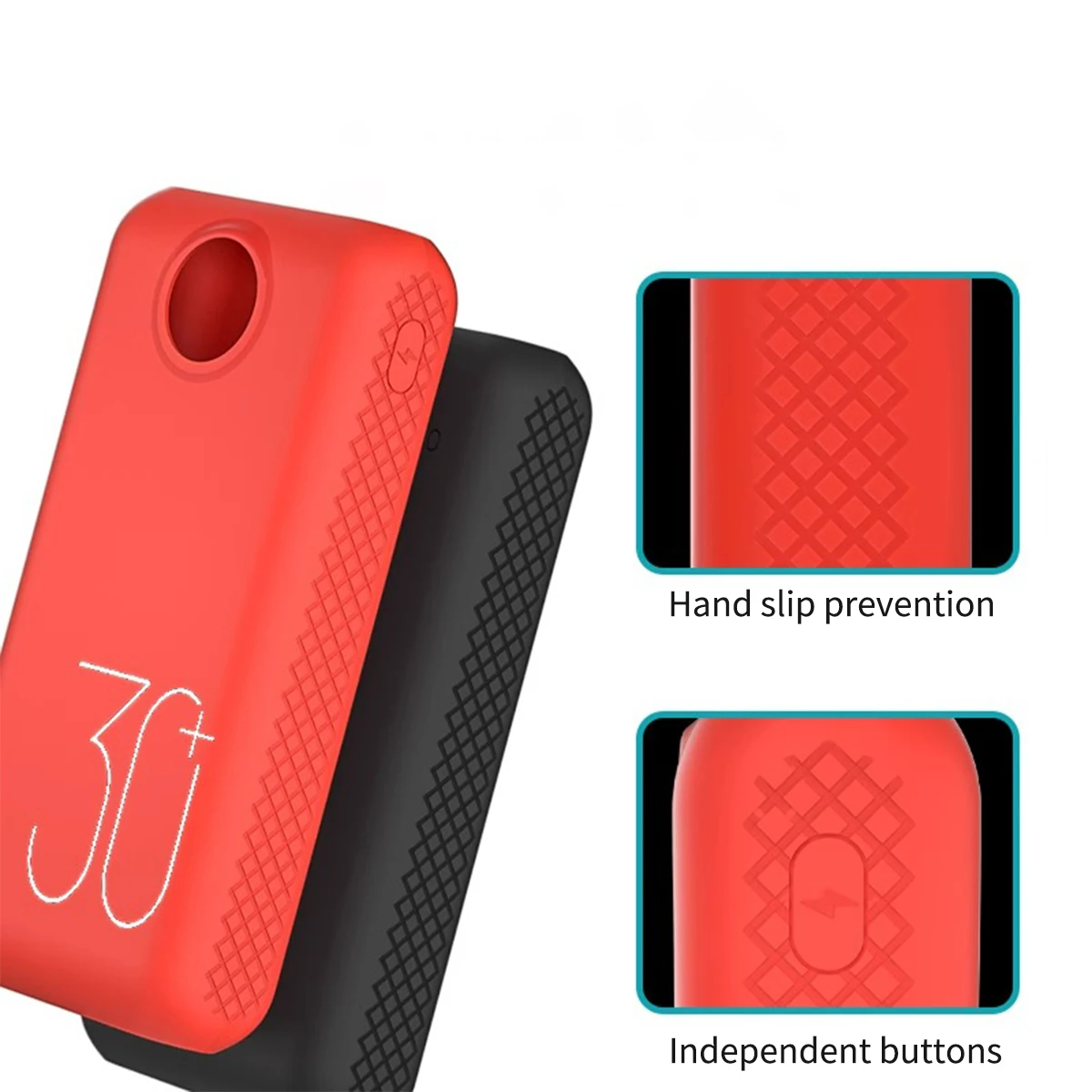 Power Bank Case Suitable for Roman PSW20PF/SW30+ LT20/PHO20 20000/30000 mA 22.5W