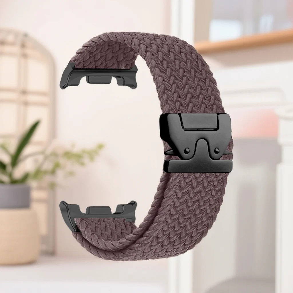 Braided Parachute Buckle Strap with Correa Bracelet