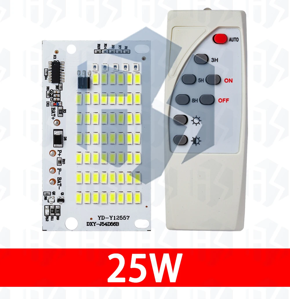 1~10PCS 25W 40W 60W 100W LED Outdoor Solar-Energie 5730 Hochhelligkeits-LED-Perlenlicht Integrierte Lichtquelle Lichtpanel-Steuerung – Detail 14