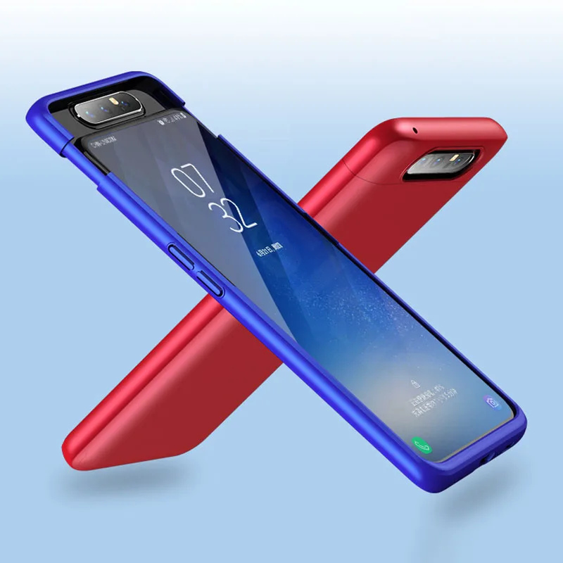 Armor Camera Lifting Protection Case for Samsung Galaxy A80 Case 3 in 1 Shockpro