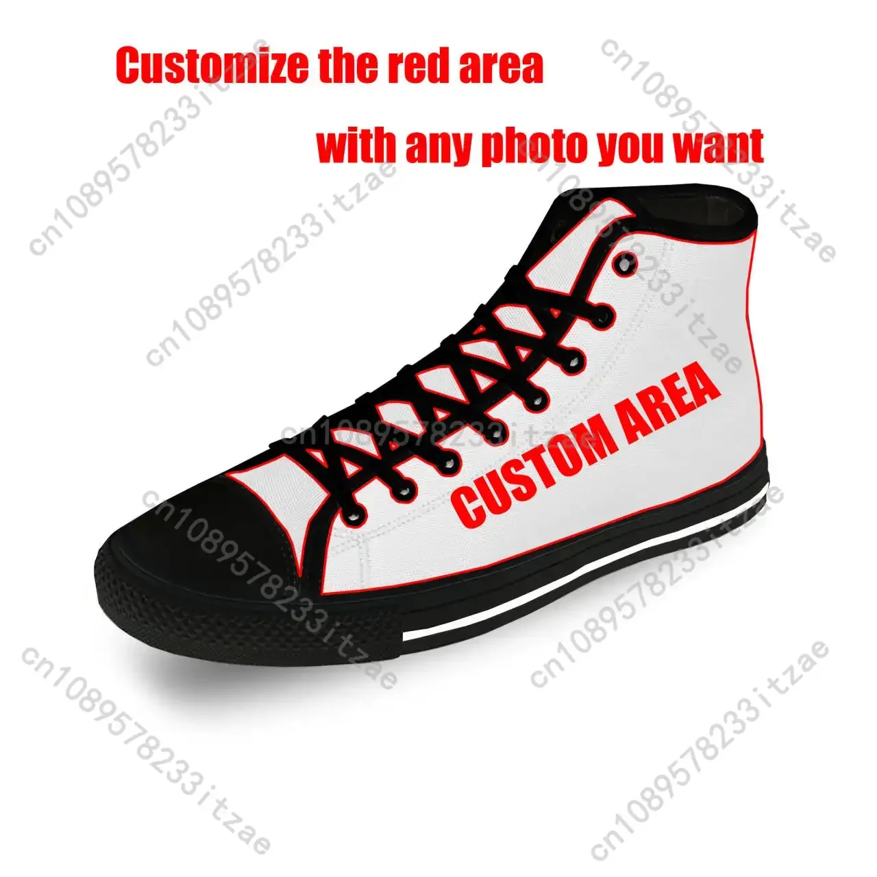The Walking Dead Horror High Top Sneakers Mens Womens Teenager Canvas High Quality Sneaker Casual Custom Shoes Customize Shoe 4