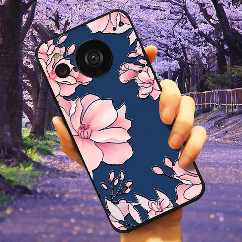3D Relief Cartoon Silicone Back Cover - Embossed Soft Case