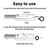 Car Terminal Removal Tool Electrical Wiring Crimp Connector Pin Extractor Kit Keys Wire Plug Repair Tool Car Disassembly Tools 3