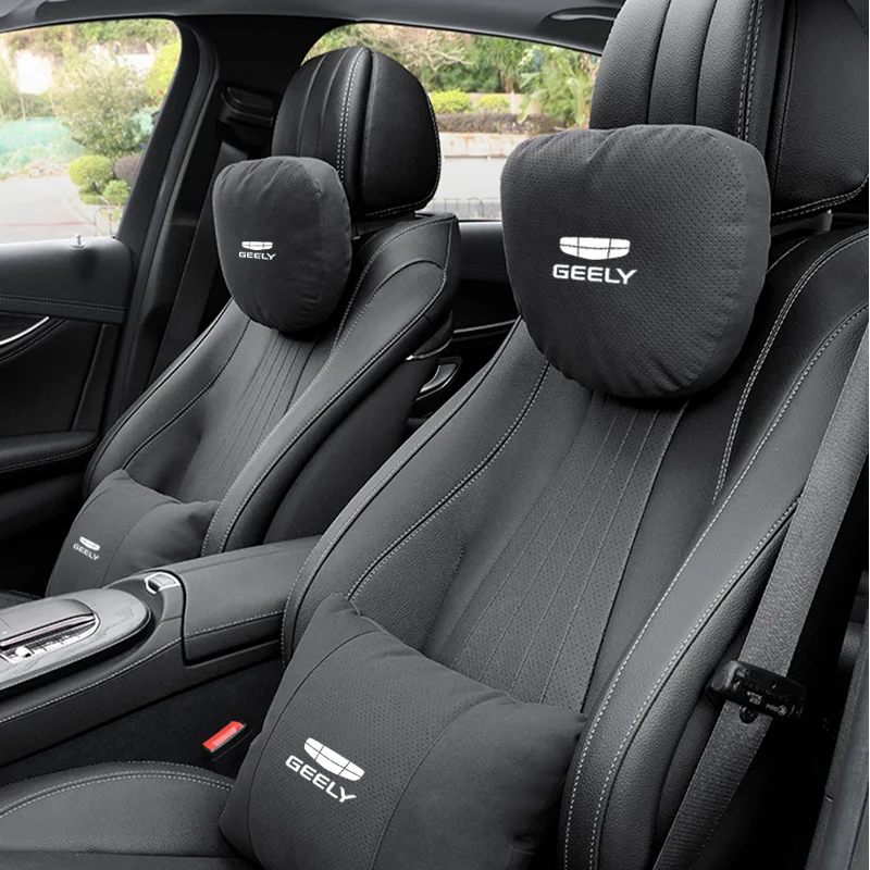 Geely Boyue Galaxy E5 Okavango Azkarra Galaxy preface EX5 GX3 키 액세서리 헤드레스트 넥 자동차 목 베개 허리 베개