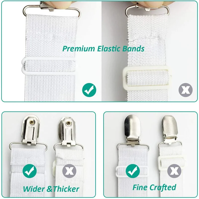 Bed Sheet Holder Bed Sheet Clips Sheet Clips 4 Pcs Triangle Bed Sheet Holders Fitted Sheet Clips