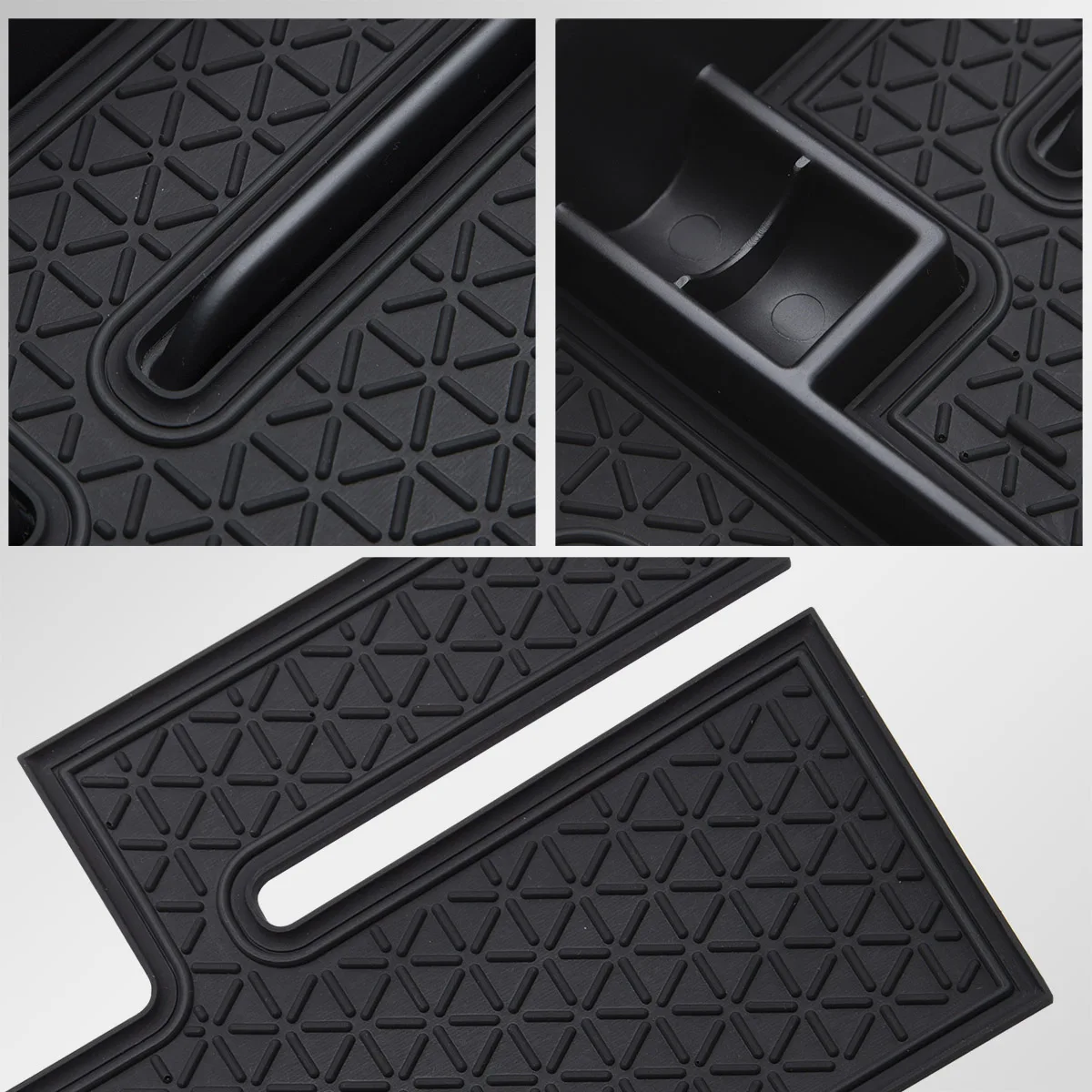 Toyota RAV4 2019-2022 용 2 Pcs 자동차 센터 콘솔 팔걸이 보관함 주최자 트레이 자동차 액세서리 인테리어