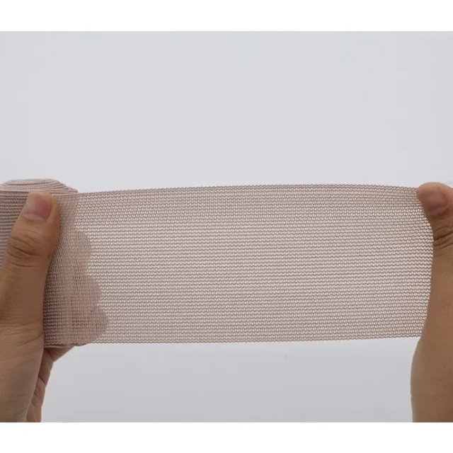 1 Roll Compression Bandage Wrap with Clips,Sports Bandages Tape for Ankle, Wrist, Arm, Leg Sprains First Aid Bandages Measure 5