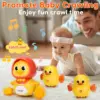 Baby Crawling Toys with Music Early Learning Development Interactive Walking Toy  Infant Learn to Walk for Girls Boys Christmas 2