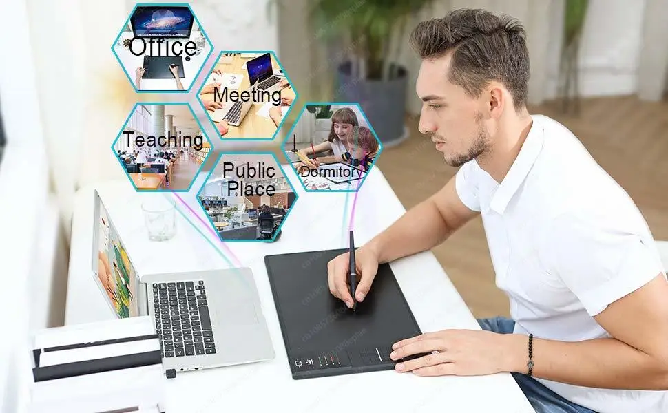 Hot Sale WH1409 V2 Professional Graphic Drawing Tablet For Laptop