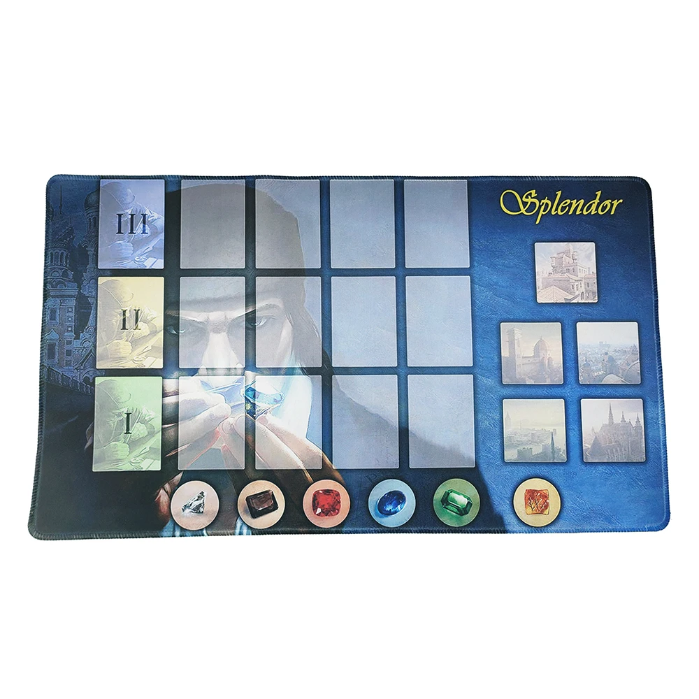 

1:1 Splendor Board Game Playmat Map Mat Board Game Accessories Mat Large Original Size