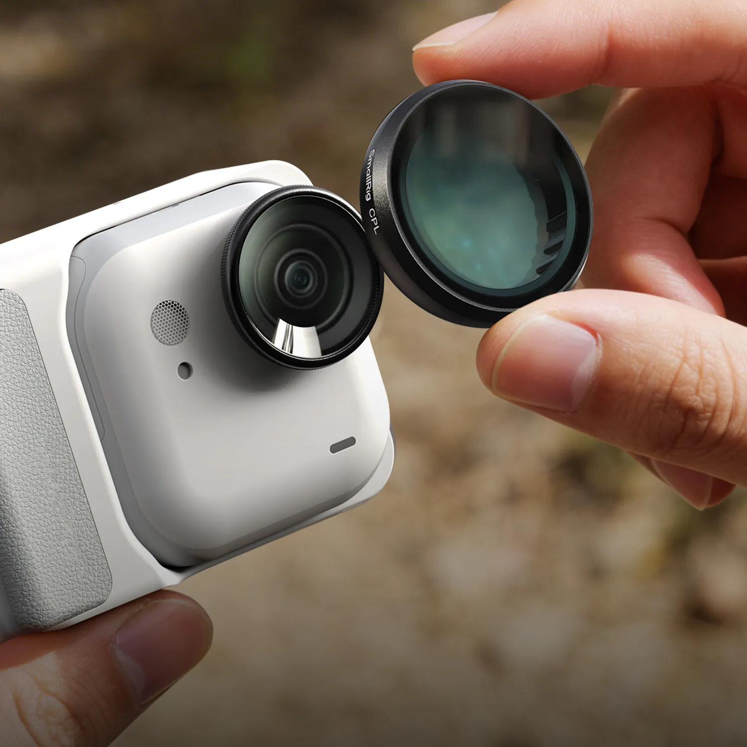 Insta360 GO 용 SmallRig 렌즈 필터 울트라 ND 디밍 CPL 편광판 1/4 블랙 미스트 필터 빠른 설치 카메라 렌즈 액세서리