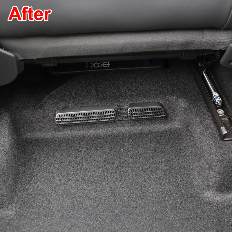 Car Air Vent Cover For SEAT Ateca Rear Seat Air Conditioning Outlet Cover Interior Moulding Protector Accessories