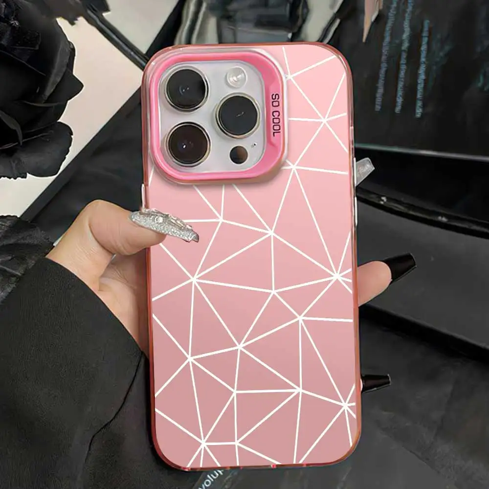 New Stylish Silver IMD Phone Case