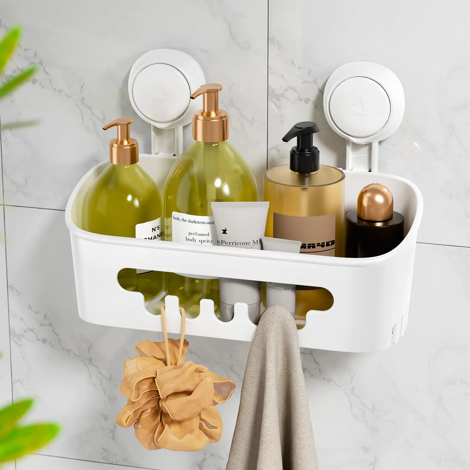 Suction Shower Caddy Shelf 1