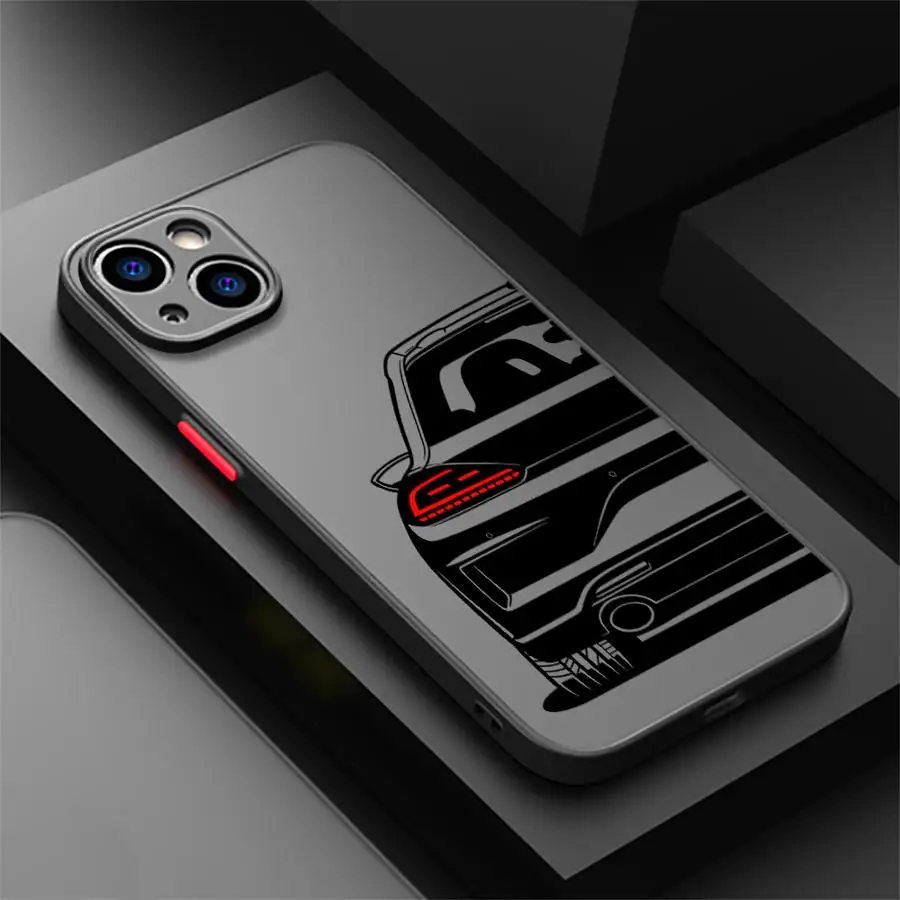 Vibrant Cartoon Car Soft Shell Phone Case
