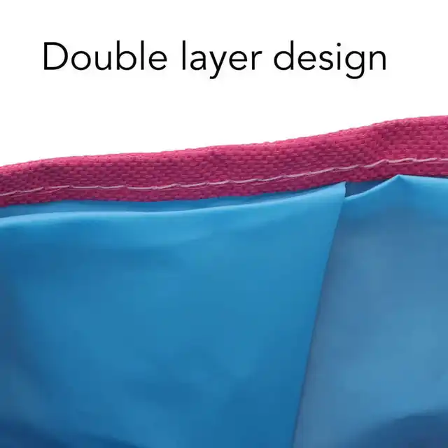 Összecsukható Kemping Vödör Dupla Rétegű Térmegtakarítás Kültéri Hordozható Széf Piknikhez - Image 5