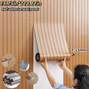 1 ม้วน Self-Adhesive Wall แผง Sxp สติกเกอร์โฟม Peel และ Stick 3D สติ๊กเกอร์ติดผนัง DIY เหมาะสําหรับเพดาน,ห้องนั่งเล่น 1