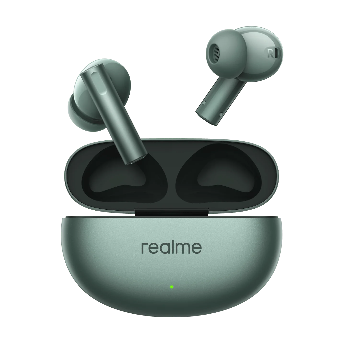 Фото Наушники-вкладыши RMA2402 Realme Air6, беспроводные наушники Bluetooth, наушники ANC 2,0, гарнитура 50dB 12,4 мм, мега-драйвер титанизации №4