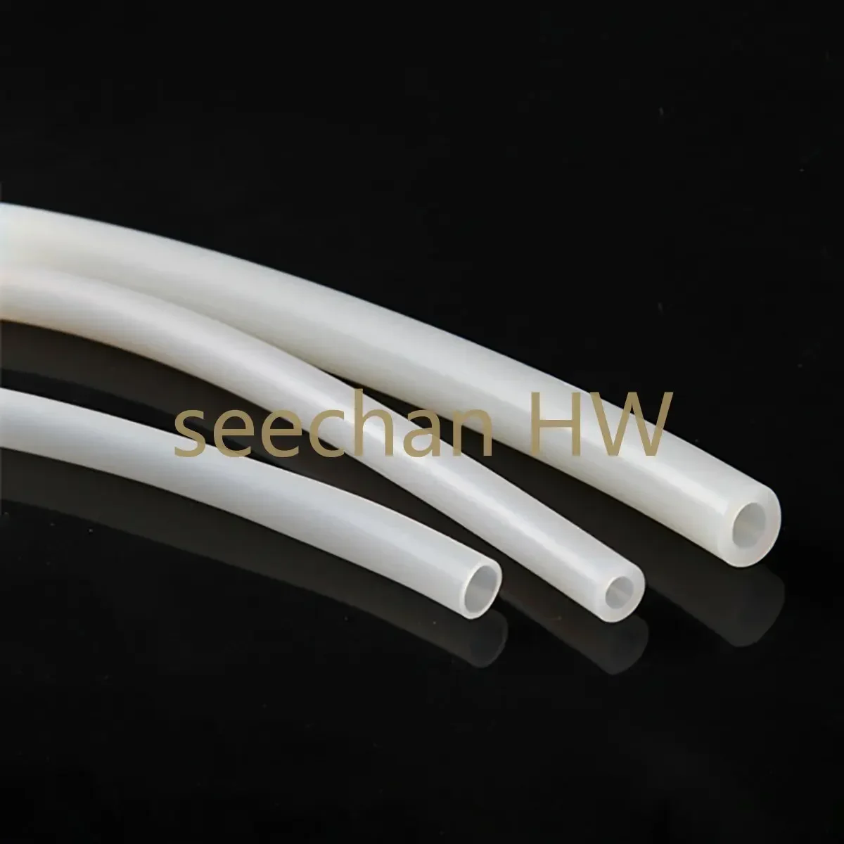 1Meter Industrial Grade High Temp Resistant Silicone Rubber Hose Capillary Pipe Tube Inner Dia 1-40mm silicone tube rubber tubing rubber tube rubber hose