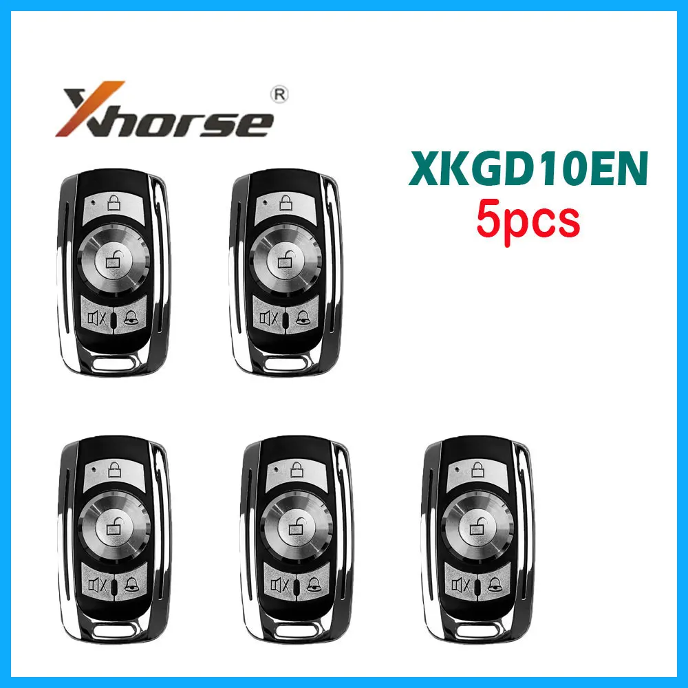 

5 шт./лот Xhorse 4 кнопки XKGD10EN провод дистанционный ключ для VVDI программатор Инструмент Универсальный Автомобильный Дистанционный ключ гаражная дверь английская версия