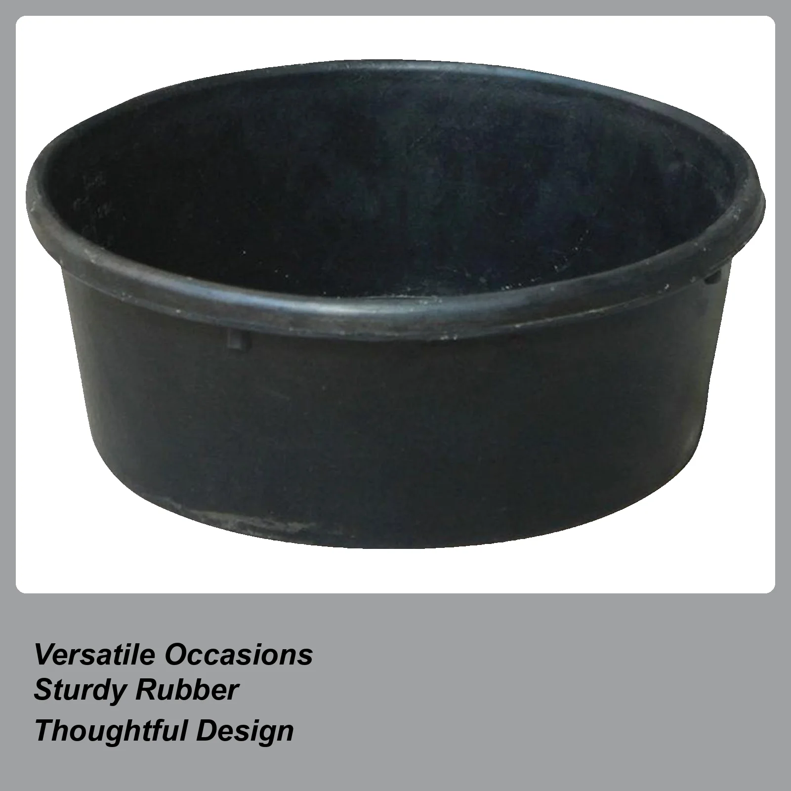 4L Rubber Pan Feeder 1
