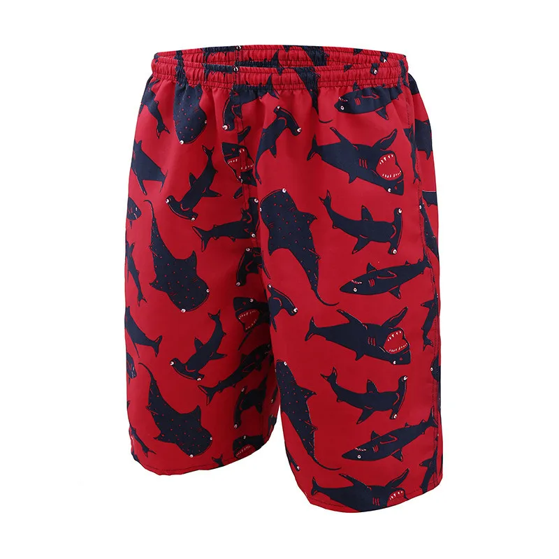 Beach Shorts Men Summer loose Board Short Quick Drying Panties With Pocket Keep Cool 5