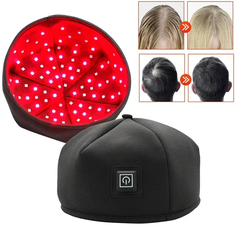 育毛ヘルメット　LED キャップ 育毛キャップ LED 赤色光治療装置脱毛キャップ治療発毛
