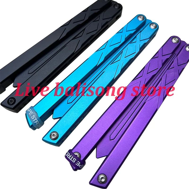 Yuppie Swordfish Clone Balisong Trainer Flipper Butterfly Trainer Knife