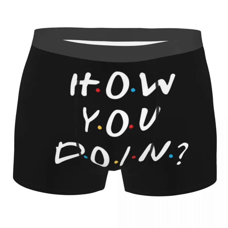 

Custom Friends Tv Show How You Doin Boxers Shorts Mens Funny Quote Briefs Underwear Cool Underpants