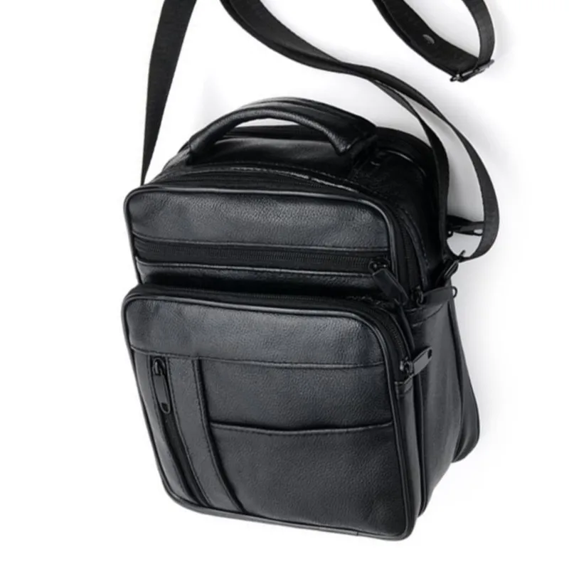 

Genuine Leather Messenger Bag for Men Bags Casual Man Crossbody Bag Designer Male Bag Real Leather Sling Pack Shoulder Bag