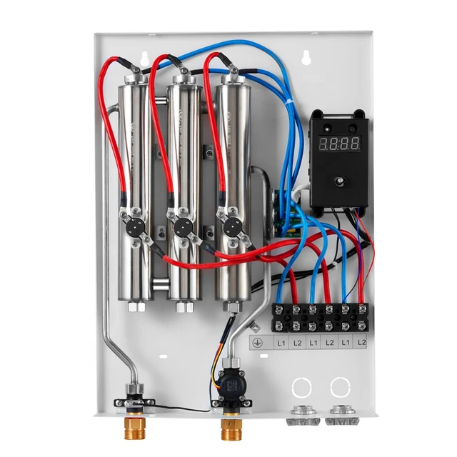 3 Phase 240V/400V/380V All In One Inline Commercial Spa Swimming Pool  Instant Electr Electric Water Heater For Hotel - AliExpress